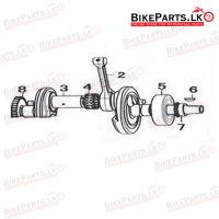Crank Shaft Assy - Worrior150